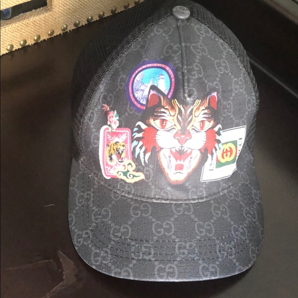 Authentic Gucci cat hat